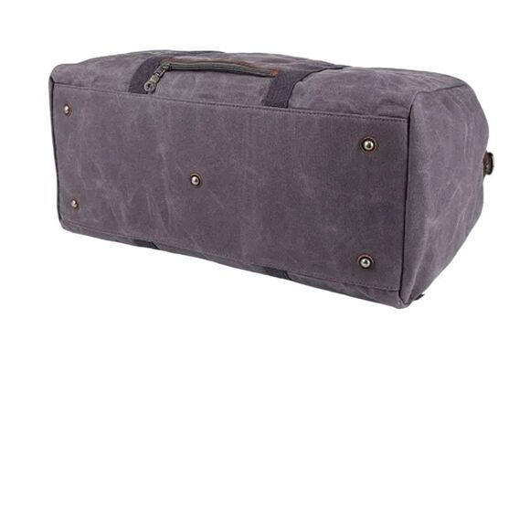 TSD BRAND Hillside Bee-Wax Canvas Duffel Bag - Picture 6 of 14